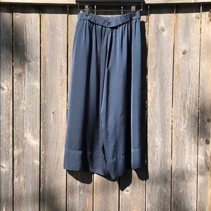 Vince wide leg navy pants